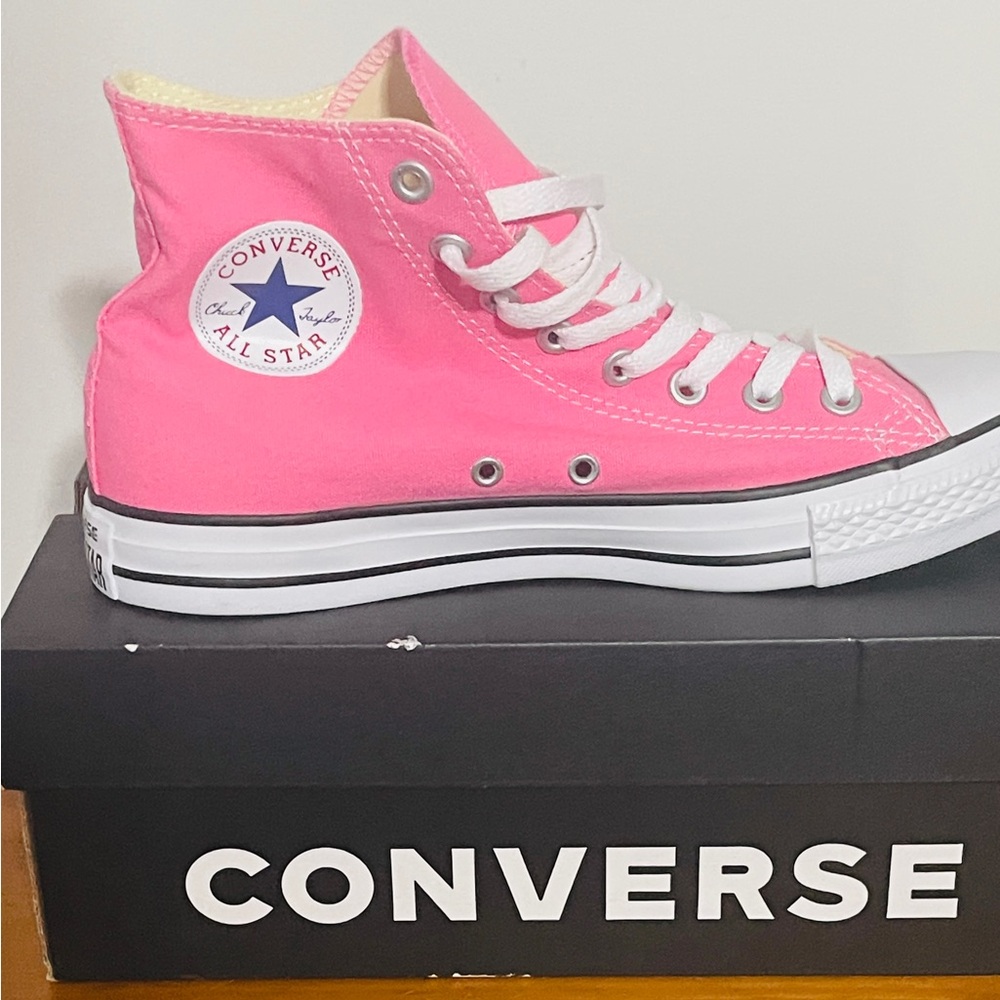 NEW Converse All Star Pink Canvas High-Tops